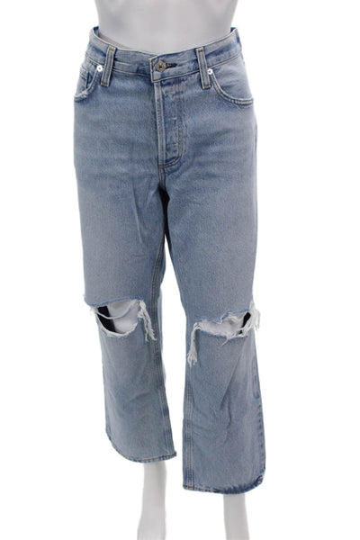 Citizens of Humanity Womens Neve Low Slung Relaxed Jeans - Pagoda Size 28