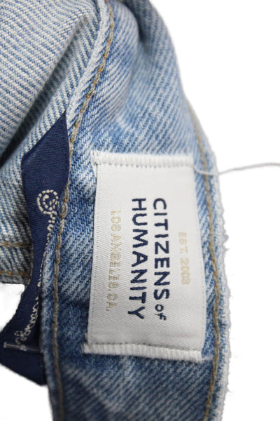 Citizens of Humanity Womens Neve Low Slung Relaxed Jeans - Pagoda Size 28