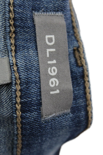 DL1961 Womens Emma Power Legging Skinny Maternity Jeans - Strobe Size 26