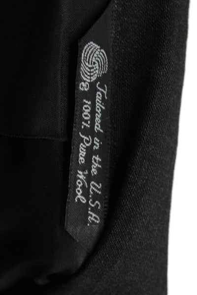 Christian Dior Men's Long Sleeves Lined Two Button Basic Jacket Black Size 42