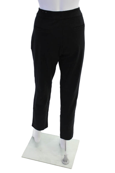 J. Mclaughlin Women's Pull-On Fitted Straight Leg Casual Pants Black Size 12