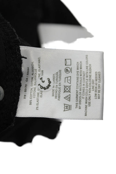 Pilcro and the Letterpress Anthropologie Women's Bell Bottom Pants Black Size 27