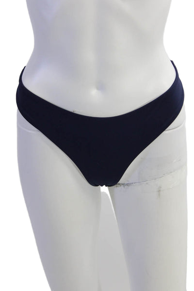 LSPACE Womens Sandy Bikini Bottoms - Midnight Blue Size L