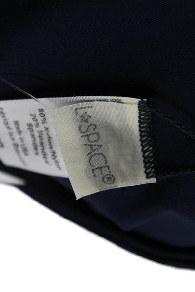 LSPACE Womens Sandy Bikini Bottoms - Midnight Blue Size L