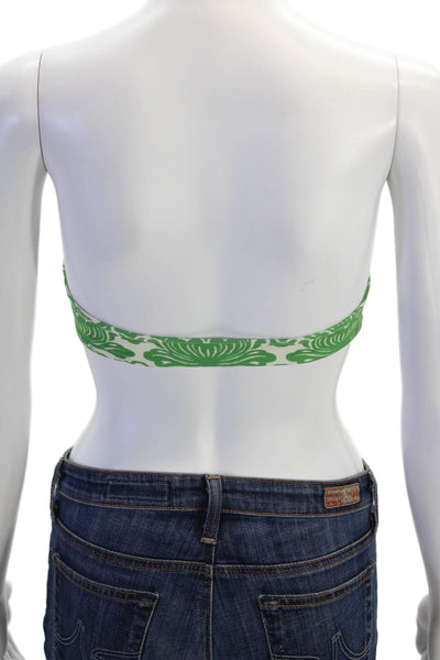 RHODE Womens Mala Bikini Top - Lotus Blossom Size XS