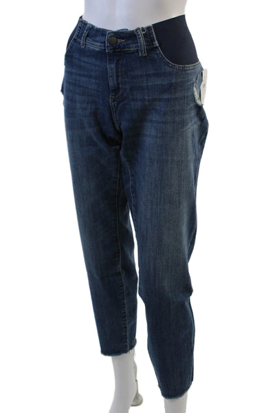 DL1961 Womens Emma Power Legging Skinny Maternity Jeans - Strobe Size 32