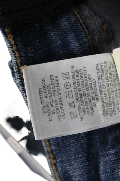 DL1961 Womens Emma Power Legging Skinny Maternity Jeans - Strobe Size 32
