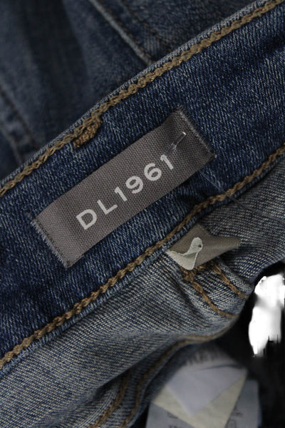 DL1961 Womens Emma Power Legging Skinny Maternity Jeans - Strobe Size 24