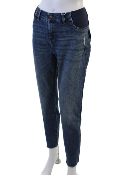 DL1961 Womens Emma Power Legging Skinny Maternity Jeans - Strobe Size 31