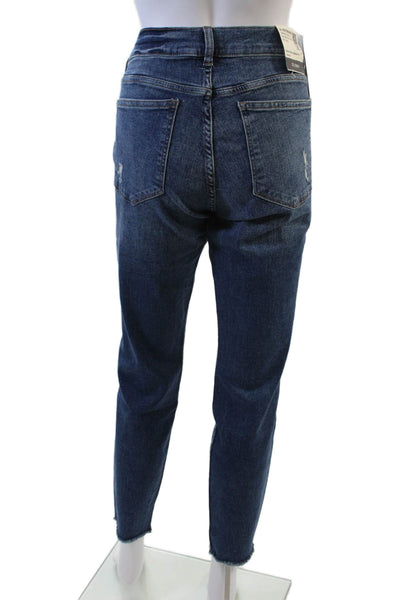 DL1961 Womens Emma Power Legging Skinny Maternity Jeans - Strobe Size 31