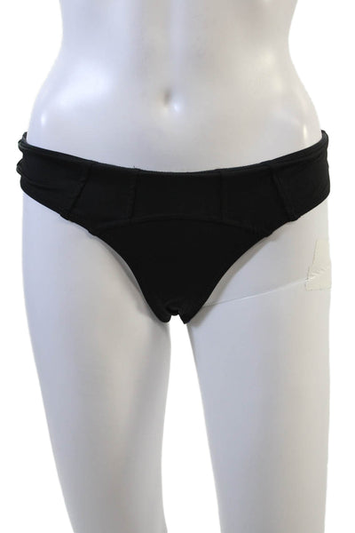 STAUD Womens Corsage Bikini Bottoms - Black Size M