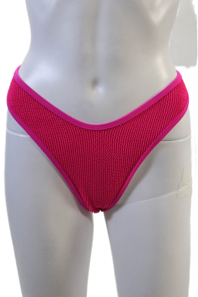 Good American Womens Always Fit Boomerang Bottoms - Pink Glow Size L/XL