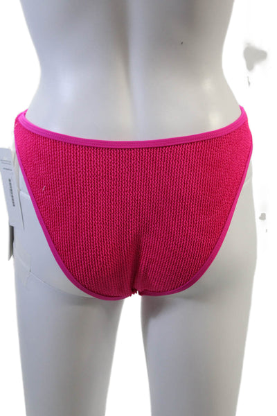 Good American Womens Always Fit Boomerang Bottoms - Pink Glow Size L/XL