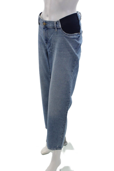 DL1961 Womens Patti Straight Maternity Ankle Jeans - Reef Size 31