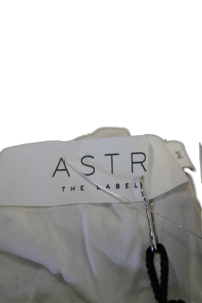 ASTR the Label Womens Alani Top - White Size M