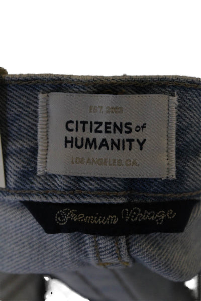 Citizens of Humanity Womens Neve Low Slung Relaxed Jeans - Pagoda Size 24