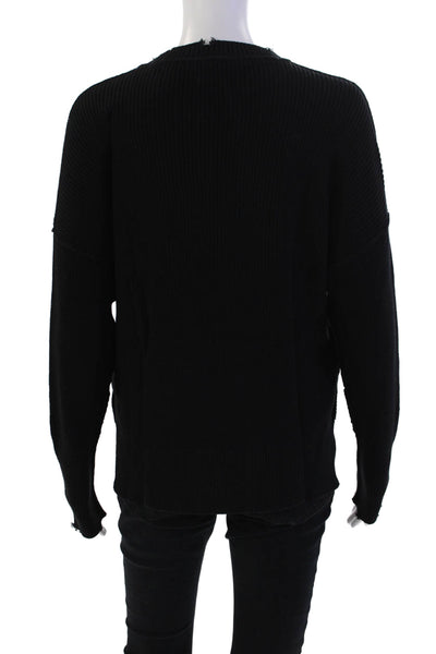 Pistola Denim Womens Darya Oversized Crewneck Pullover - Midnight Size XS