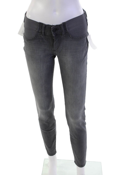 DL1961 Womens Emma Skinny Maternity Instasculpt Jeans - Overcast Size 25
