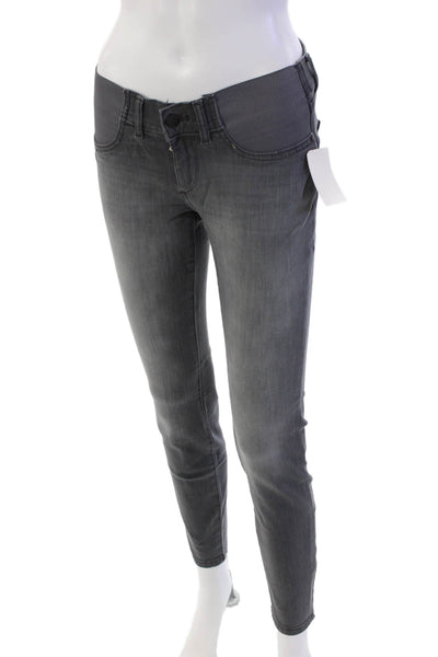 DL1961 Womens Emma Skinny Maternity Instasculpt Jeans - Overcast Size 25