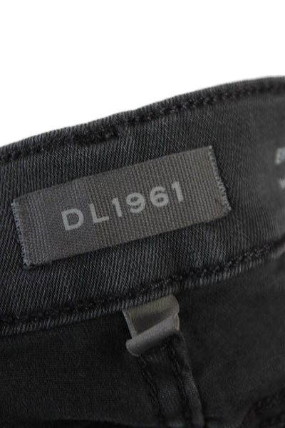 DL1961 Womens Emma Skinny Maternity Instasculpt Jeans - Overcast Size 25