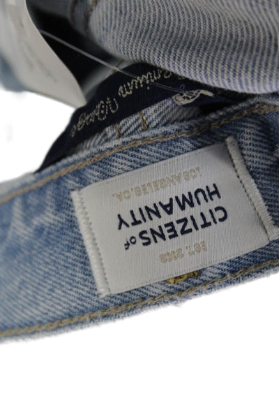 Citizens of Humanity Womens Neve Low Slung Relaxed Jeans - Pagoda Size 30