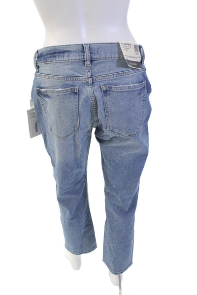 DL1961 Womens Patti Straight Maternity Ankle Jeans - Reef Size 26