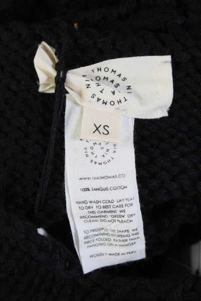Nia Thomas Womens Oshun Dress - Black Size XS