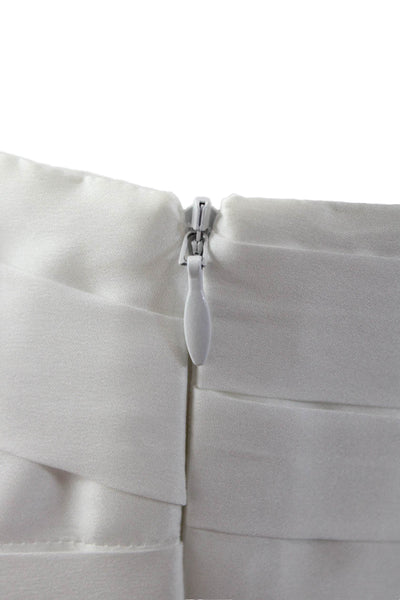 Bernadette Womens Taffi Mini Dress - Ivory Size 40