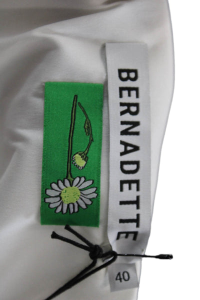 Bernadette Womens Taffi Mini Dress - Ivory Size 40