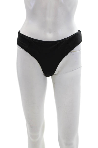 STAUD Womens Corsage Bikini Bottoms - Black Size L