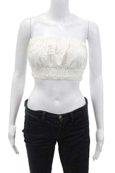 ASTR the Label Womens Alani Top - White Size S