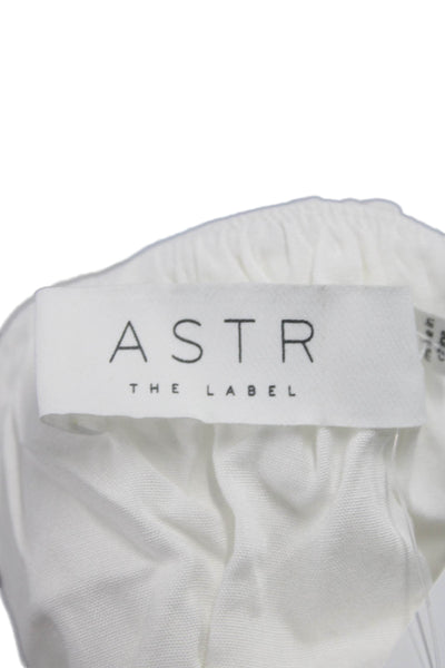 ASTR the Label Womens Alani Top - White Size S
