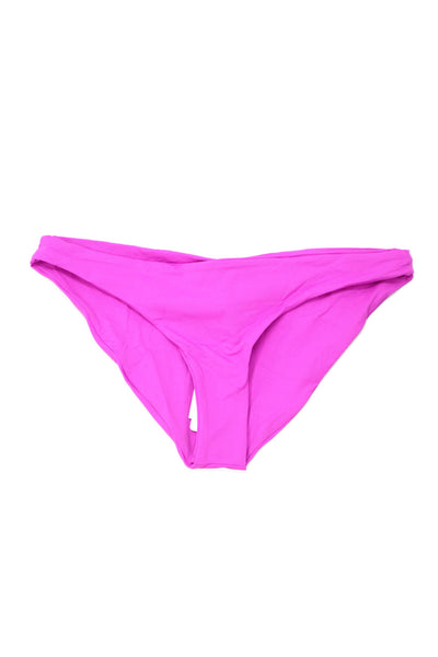 LSPACE Womens Sandy Bikini Bottoms - Bright Fuchsia Size L