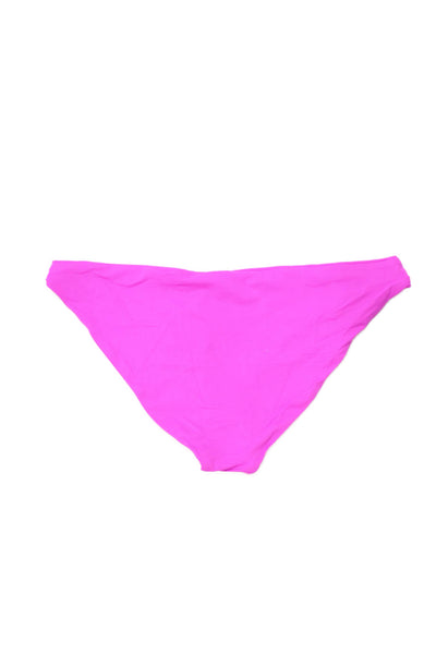 LSPACE Womens Sandy Bikini Bottoms - Bright Fuchsia Size L