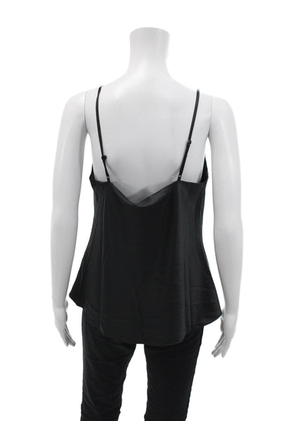 Night Night by Jonathan Simkhai Womens Scarlett Cowl Neck Cami - Black Size L
