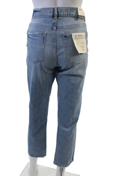 DL1961 Womens Patti Straight Maternity Ankle Jeans - Reef Size 29