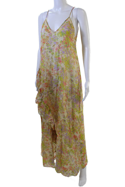 Kika Vargas Womens Kate Dress - Pink Garden Size XS
