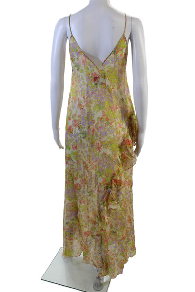 Kika Vargas Womens Kate Dress - Pink Garden Size XS