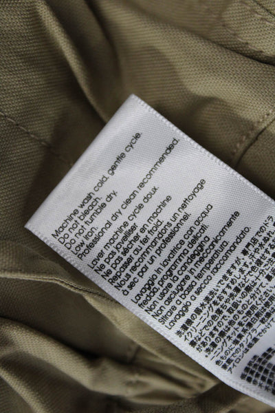 3.1 Phillip Lim Womens Utility Joggers with D-Ring Buckle - Khaki Size S