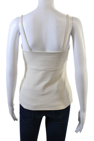 Susana Monaco Womens Angled Wire Top 6" - Blanched Almond Size L