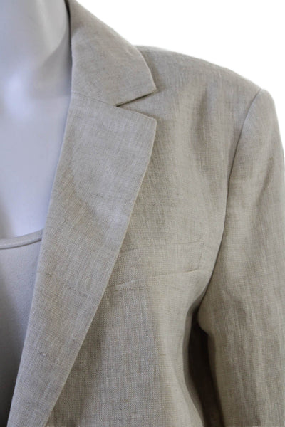 Wax London Mens Fintry Linen Blazer - Natural Size 36