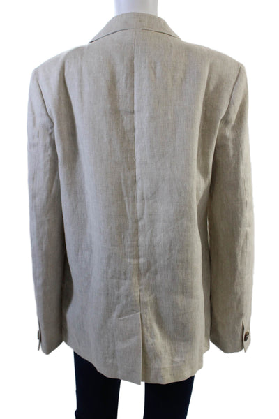 Wax London Mens Fintry Linen Blazer - Natural Size 36