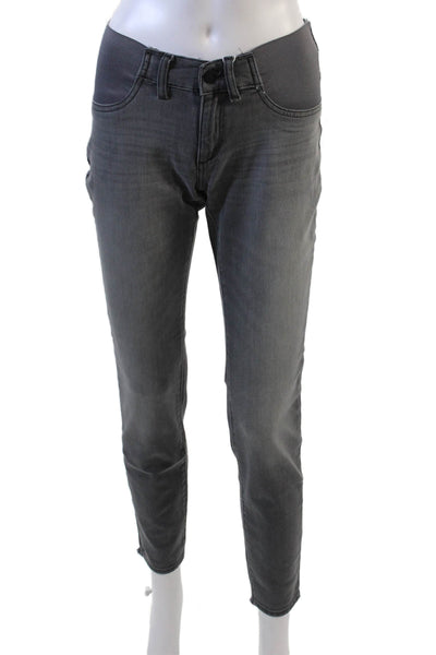 DL1961 Womens Emma Skinny Maternity Instasculpt Jeans - Overcast Size 27