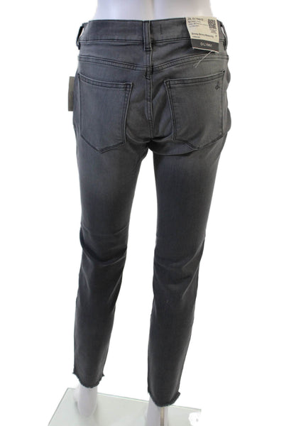 DL1961 Womens Emma Skinny Maternity Instasculpt Jeans - Overcast Size 27