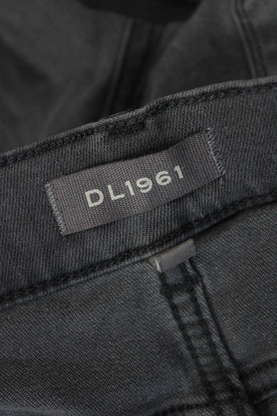 DL1961 Womens Emma Skinny Maternity Instasculpt Jeans - Overcast Size 27