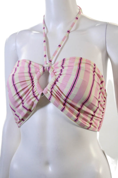 GANNI Womens Fiji Bikini Top - Fiji Flower Size 44