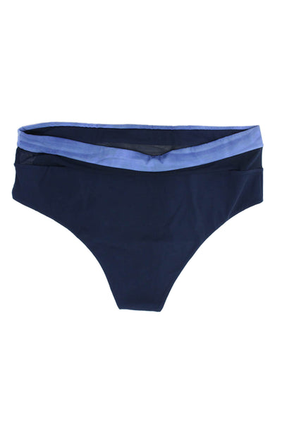Nomads Womens Bay Bikini Bottoms II - Passport Blue + Agua Print Size 4XL