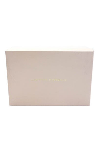 Loeffler Randall Womens Camellia Pleated Bow Heel with Ankle Strap Size 7 - Beau