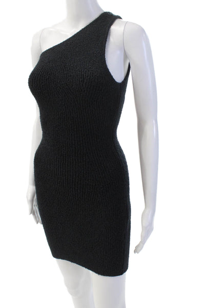 WARDROBE.NYC Womens HB Mini Dress - Black Size M
