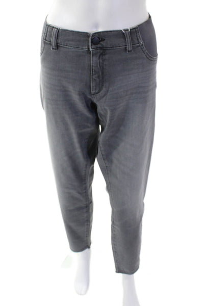 DL1961 Womens Emma Skinny Maternity Instasculpt Jeans - Overcast Size 34